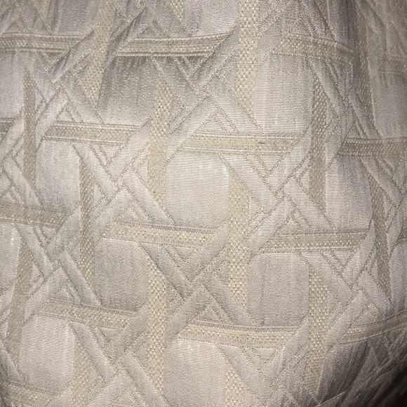 Xhilaration Cream colored Broccade shift dress - Picture 3 of 3